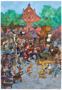 Peinture, Spirou et Fantasio,  Yoann