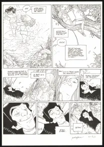 Planche noir et blanc, Les Beaux étés, Cap au Sud ! (T.1), Jordi Lafebre