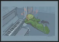 Colored illustration, Les Beaux étés, La Fugue (T.5), Jordi Lafebre