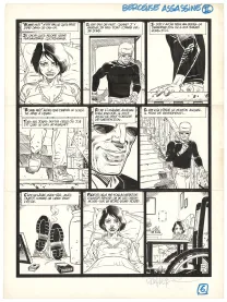 Planche noir et blanc, Berceuse assassine, Les Jambes de Martha (T.2), Ralph Meyer