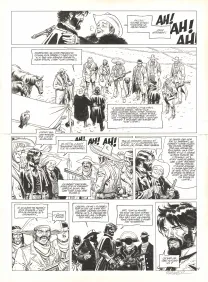 Planche noir et blanc, Undertaker, L'Indien blanc (T.5), Ralph Meyer