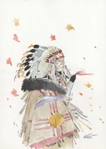 Illustration couleur, Grand Nord (T.1), Lele Vianello