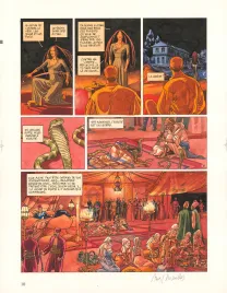Planche couleur, Djinn, Le Tatouage (T.3), Ana Miralles
