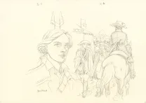 Sketch, Plume aux Vents, André Juillard