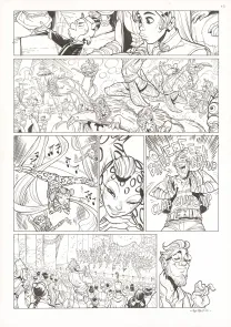 Planche noir et blanc, Ekhö Monde miroir, Un fantôme à Pékin (T.10), Alessandro Barbucci