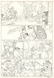 Planche noir et blanc, Ekhö Monde miroir, Hollywood Boulevard (T.3), Alessandro Barbucci