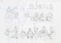 Crayonné, Blake et Mortimer, L'Étrange Rendez-vous (T.15), Ted Benoit