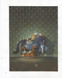 Colored illustration, Frédéric Pillot