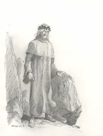 Illustration noir et blanc, L'Enfer de Dante, Paul & Gaëtan Brizzi