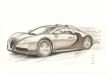 Colored illustration, Curtiss Hill,  Pau 