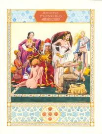 Colored illustration, Ana Miralles
