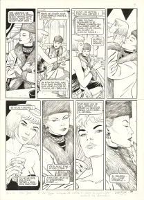 Planche noir et blanc, Niklos Koda, Olivier Grenson