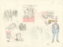 Crayonné, Blake et Mortimer, Huit heures à Berlin (T.29), Antoine Aubin