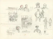 Crayonné, Blake et Mortimer, Huit heures à Berlin (T.29), Antoine Aubin