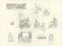 Sketch, Blake et Mortimer, Huit heures à Berlin (T.29), Antoine Aubin