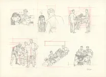 Sketch, Blake et Mortimer, Huit heures à Berlin (T.29), Antoine Aubin