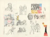 Crayonné, Blake et Mortimer, Huit heures à Berlin (T.29), Antoine Aubin