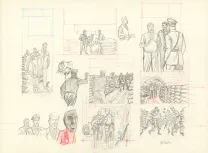 Crayonné, Blake et Mortimer, Huit heures à Berlin (T.29), Antoine Aubin