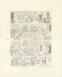 Crayonné, Blake et Mortimer, Huit heures à Berlin (T.29), Antoine Aubin