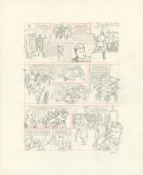 Crayonné, Blake et Mortimer, Huit heures à Berlin (T.29), Antoine Aubin