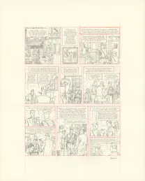 Crayonné, Blake et Mortimer, Huit heures à Berlin (T.29), Antoine Aubin