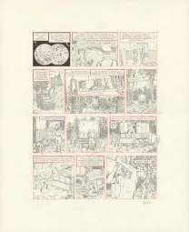 Sketch, Blake et Mortimer, Huit heures à Berlin (T.29), Antoine Aubin