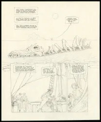 Planche noir et blanc, Sprague (T.1), Olivier Roman