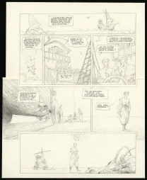 Planche noir et blanc, Sprague (T.1), Olivier Roman