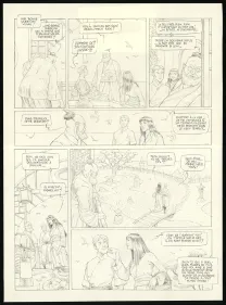 Planche noir et blanc, Sprague (T.1), Olivier Roman