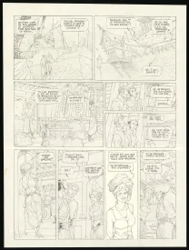 Planche noir et blanc, Sprague (T.1), Olivier Roman