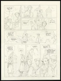 Planche noir et blanc, Sprague (T.1), Olivier Roman