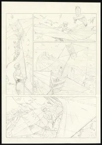 Planche noir et blanc, Sprague (T.1), Olivier Roman
