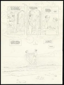 Planche noir et blanc, Sprague (T.1), Olivier Roman