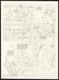 Planche noir et blanc, Sprague (T.1), Olivier Roman