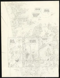 Planche noir et blanc, Sprague (T.1), Olivier Roman