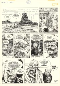 Planche noir et blanc, Mac Coy, Wanted Mac Coy (T.5), Antonio Hernandez Palacios
