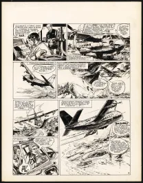 Black and white original page, Claude Pascal