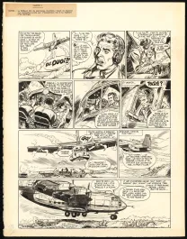 Black and white original page, Claude Pascal