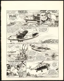 Black and white original page, Claude Pascal