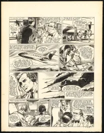 Black and white original page, Claude Pascal