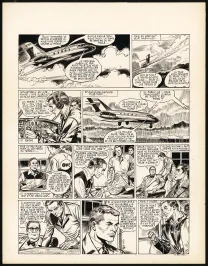 Black and white original page, Claude Pascal