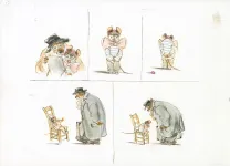 Illustration couleur, Ernest et Célestine, Ernest et Célestine au cirque, Gabrielle Vincent