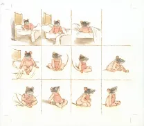Illustration couleur, Ernest et Célestine, Les Questions de Célestine, Gabrielle Vincent