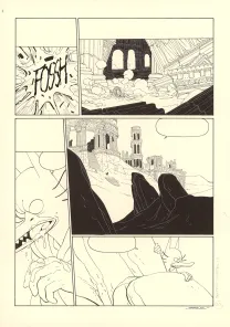 Black and white original page, Donjon Monsters, Un héritage trompeur (T.17), Bertrand Gatignol