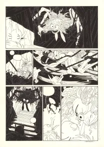 Planche noir et blanc, Donjon Monsters, Un héritage trompeur (T.17), Bertrand Gatignol