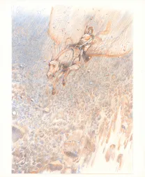 Planche couleur, Don Quichotte de la Manche, Paul & Gaëtan Brizzi