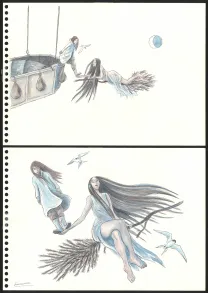Colored original page, Les Royaumes du Nord, Les Royaumes du Nord - 3 (T.3), Clément Oubrerie