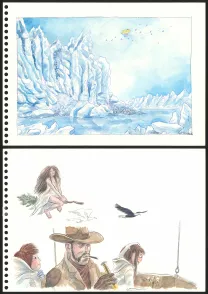 Planche couleur, Les Royaumes du Nord, Les Royaumes du Nord - 3 (T.3), Clément Oubrerie