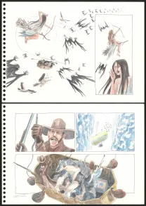 Planche couleur, Les Royaumes du Nord, Les Royaumes du Nord - 3 (T.3), Clément Oubrerie