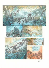 Planche couleur, Space Relic Hunters,  Grun